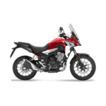 CB500X de Honda disponible para alquiler, moto adecuada para cursos y conducción en Madrid.